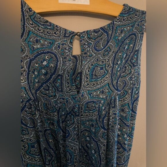 GAP paisley blue dress - Picture 4 of 5